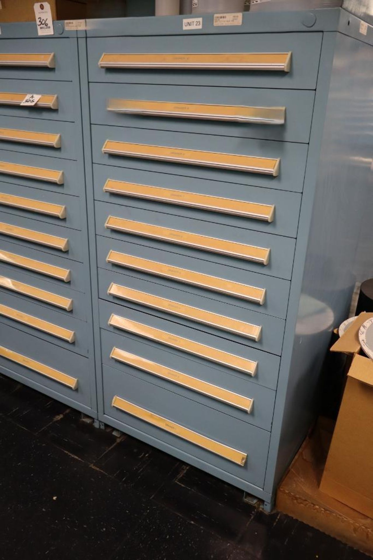 Stanley Vidmar 10-Drawer Cabinet 30" x 30" x 59"H