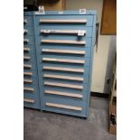 Stanley Vidmar 10-Drawer Cabinet 30" x 30" x 59"H