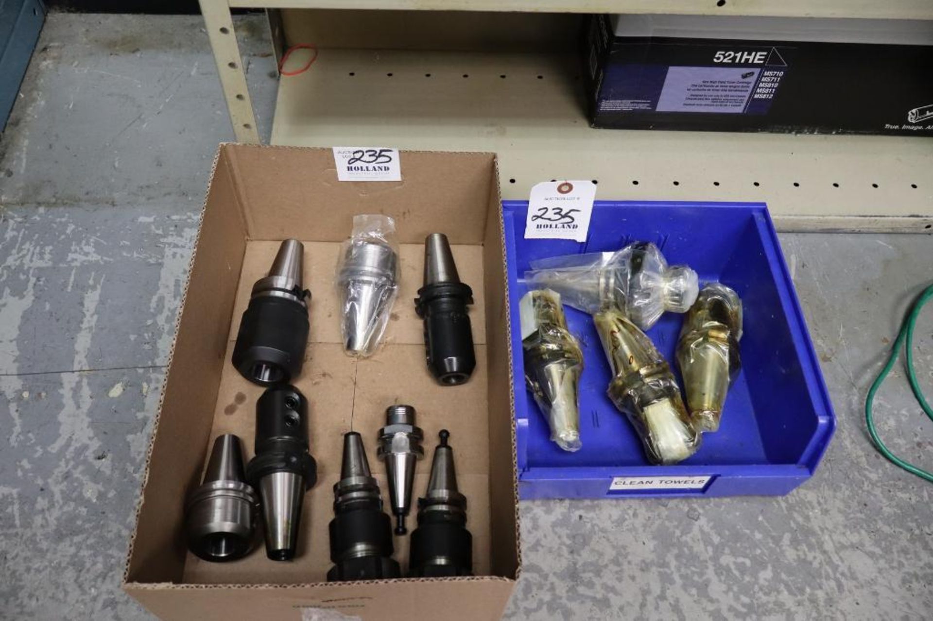 (12) Assorted Taper Tool Holders
