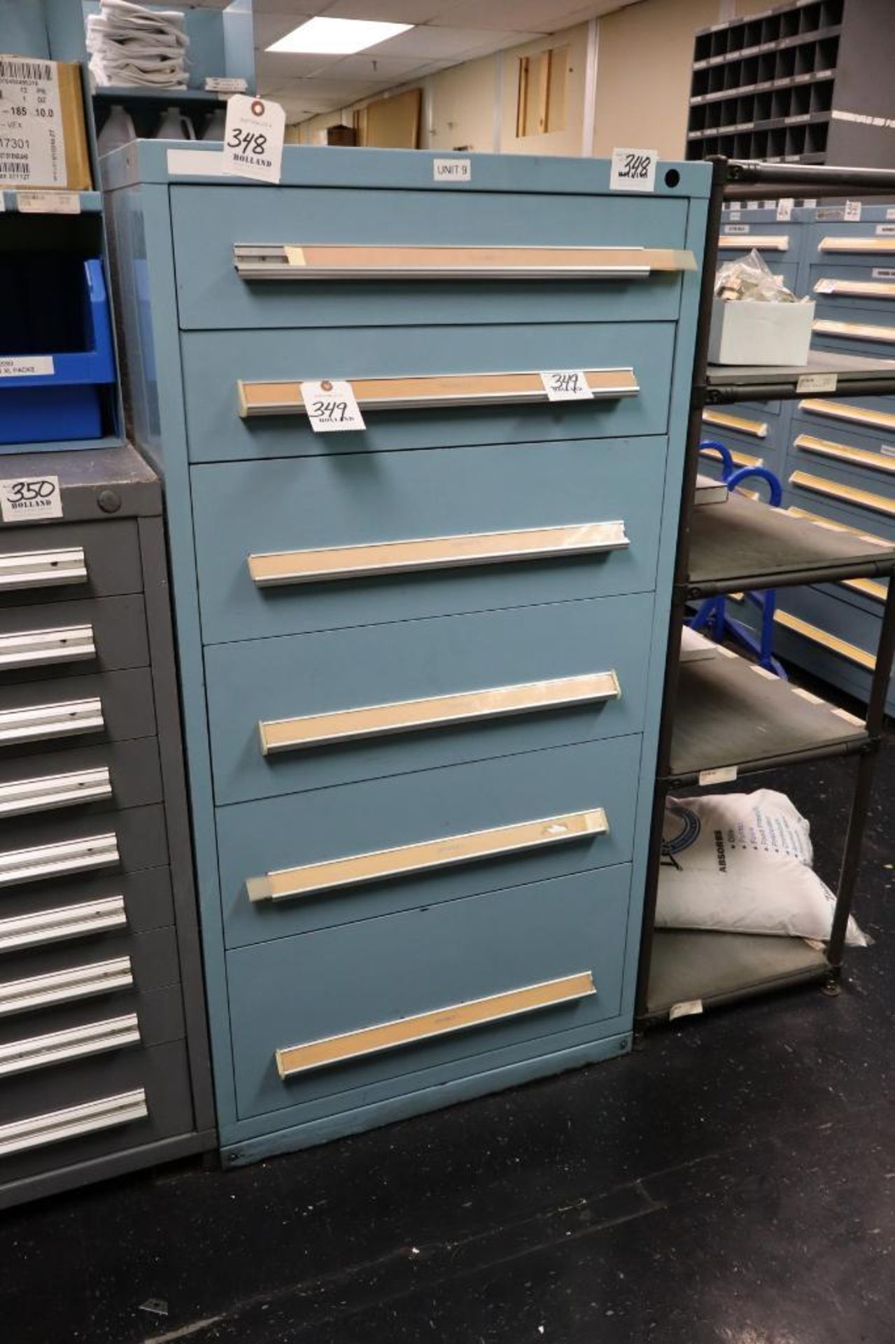 Stanley Vidmar 6-Drawer Cabinet 30" x 30" x 59"H