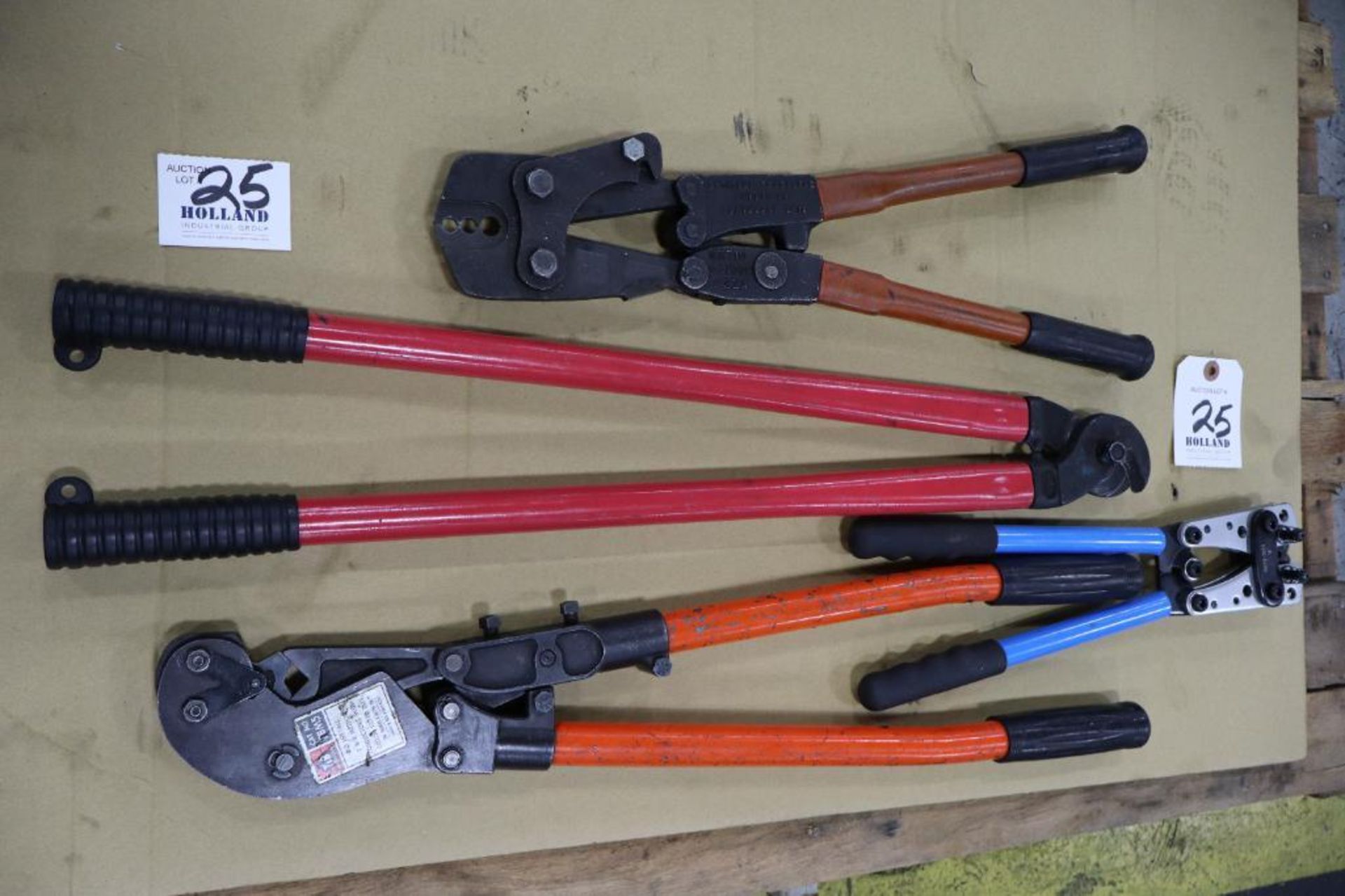 Lot of Electrical Wire Cutting and Crimping Tools