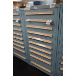 Stanley Vidmar 10-Drawer Cabinet 30" x 30" x 59"H
