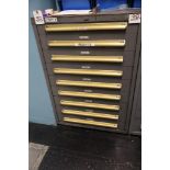 Stanley Vidmar 9-Drawer Cabinet 30" x 30" x 44"H