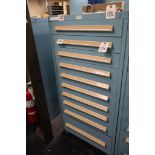 Stanley Vidmar 10-Drawer Cabinet 30" x 30" x 59"H