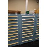 Stanley Vidmar 10-Drawer Cabinet 30" x 30" x 59"H