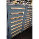 Stanley Vidmar 10-Drawer Cabinet 30" x 30" x 59"H