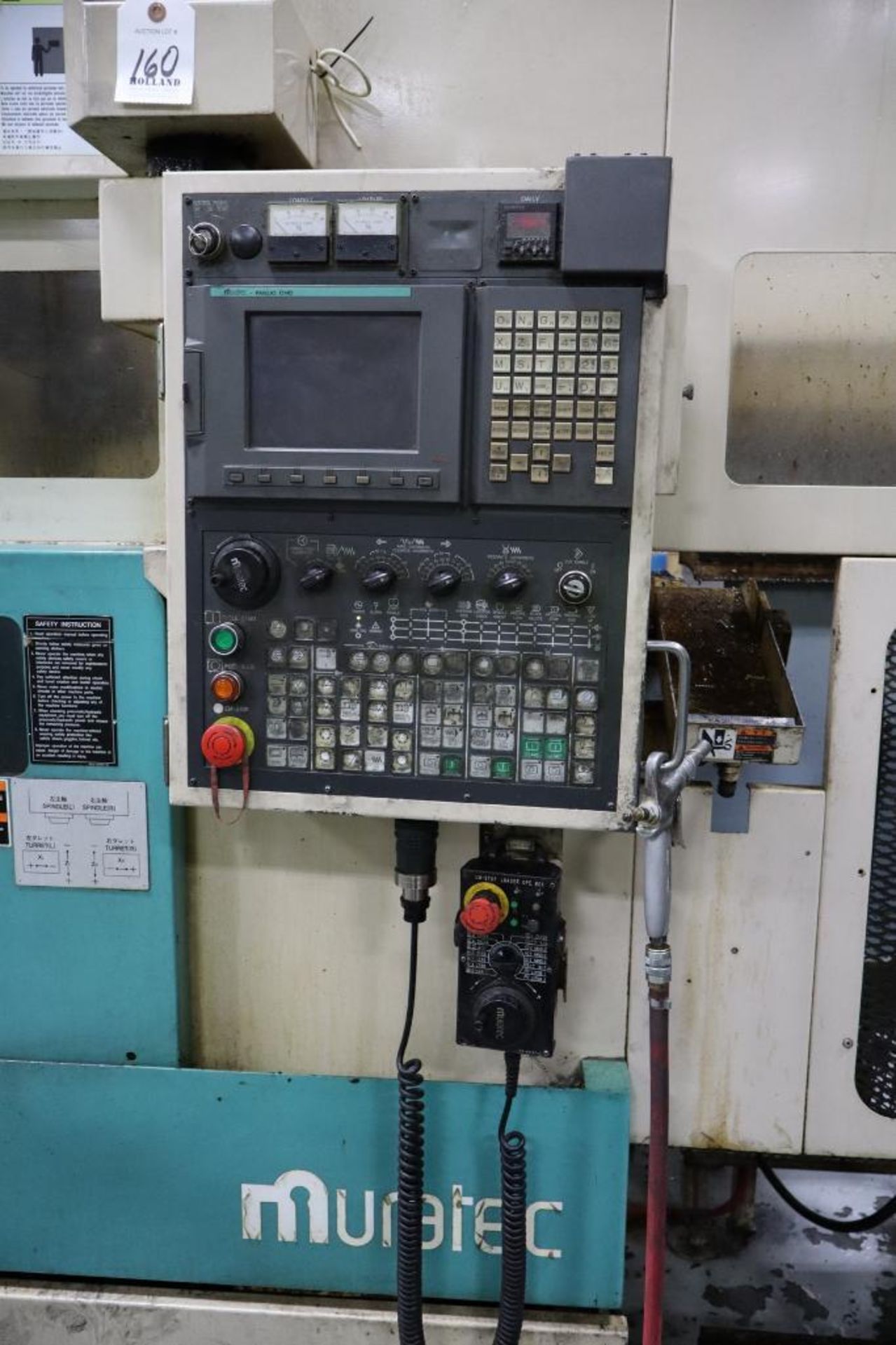 2006 Muratec MW120 Twin Spindle CNC Lathe, S/N 1237 - Image 2 of 7