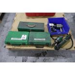 Greenlee 767 Hydraulic Pump with Assorted Slug buster Tooling