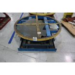 Bishamon EZ Loader Pneumatic Pallet Positioner, 4000 Lb. Capacity, 42" Carousel