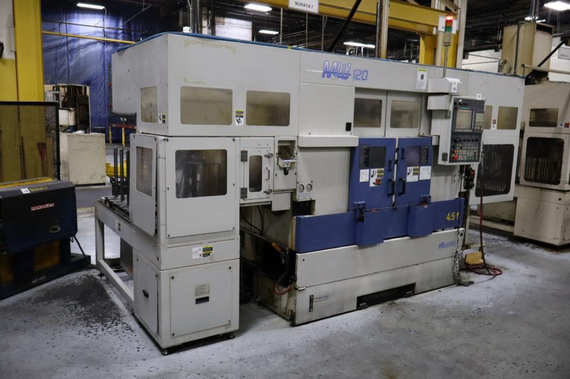 Murata Muratec MW120 Twin Spindle CNC Lathe, S/N 13KX28440001 DOM 2013 - Image 3 of 6