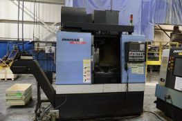 Doosan MV 3016L Vertical CNC Vertical Machining Center S/N NM4101156