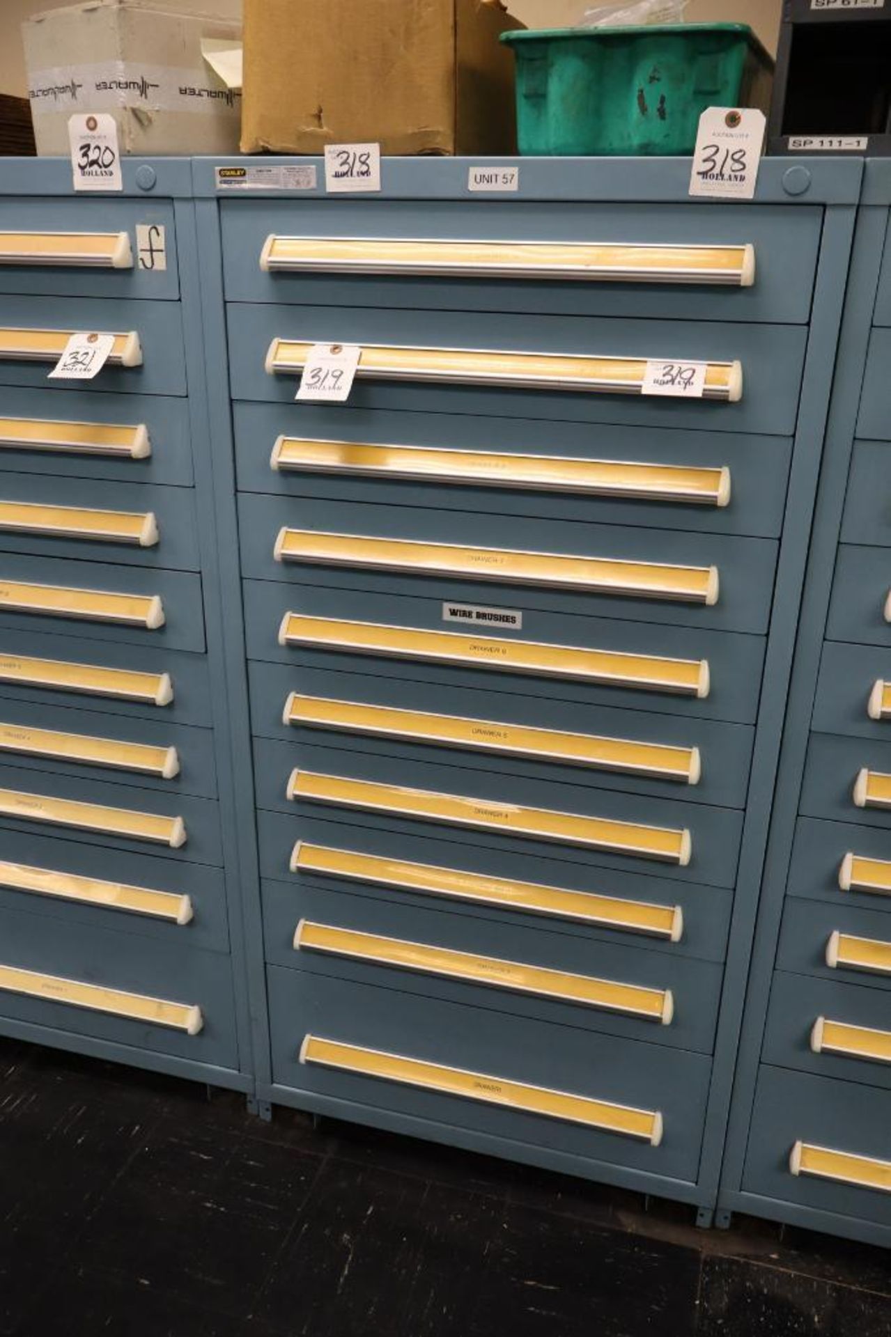Stanley Vidmar 10-Drawer Cabinet 30" x 30" x 59"H