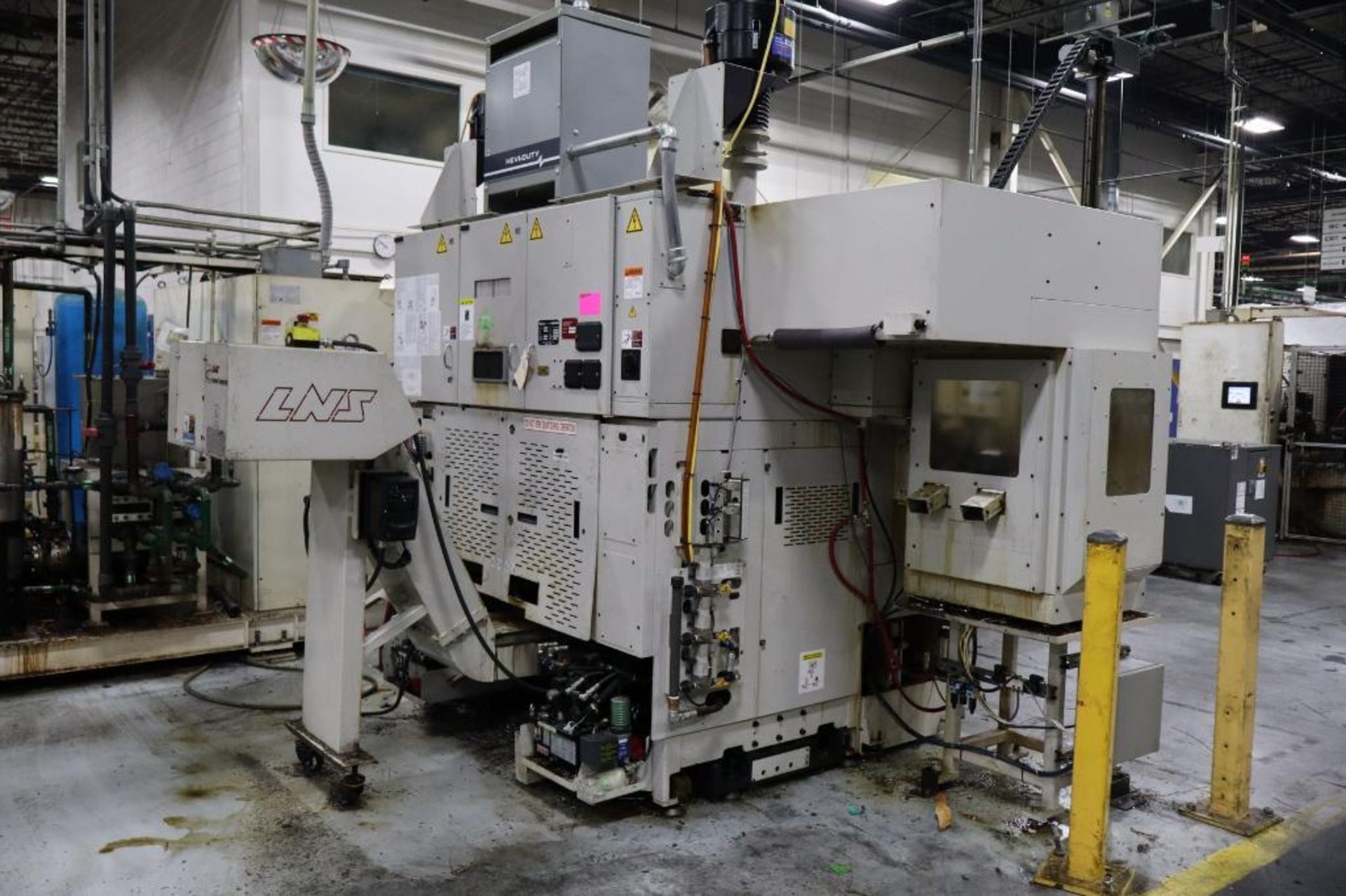 Murata Muratec MW120EX Gantry Loading Twin Spindle CNC Lathe, S/N 18KX2171600001 DOM 2021 - Image 4 of 7