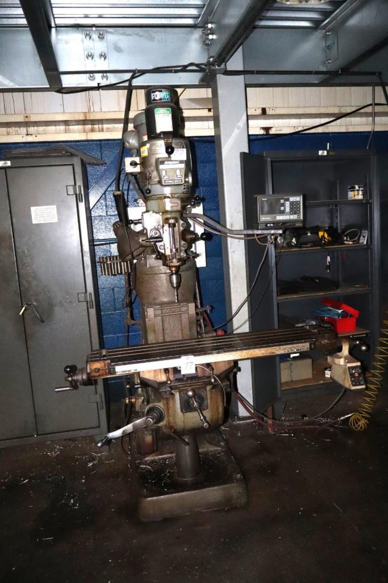 Bridgeport 2 HP Knee Mill S/N 275337