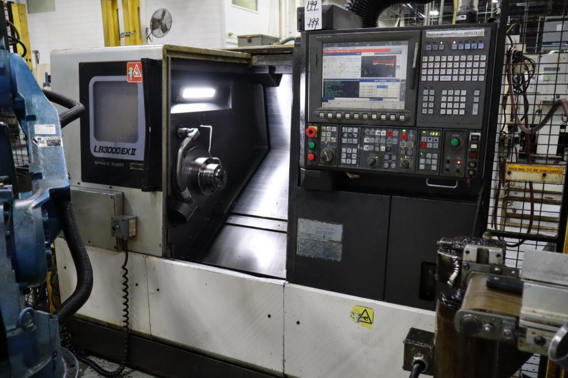 Okuma LB3000EXII-M C500 CNC Lathe S/N 176400