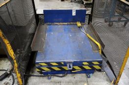 Vestil 4,000 Lb. Capacity Ground Lift Table with Push Button Control