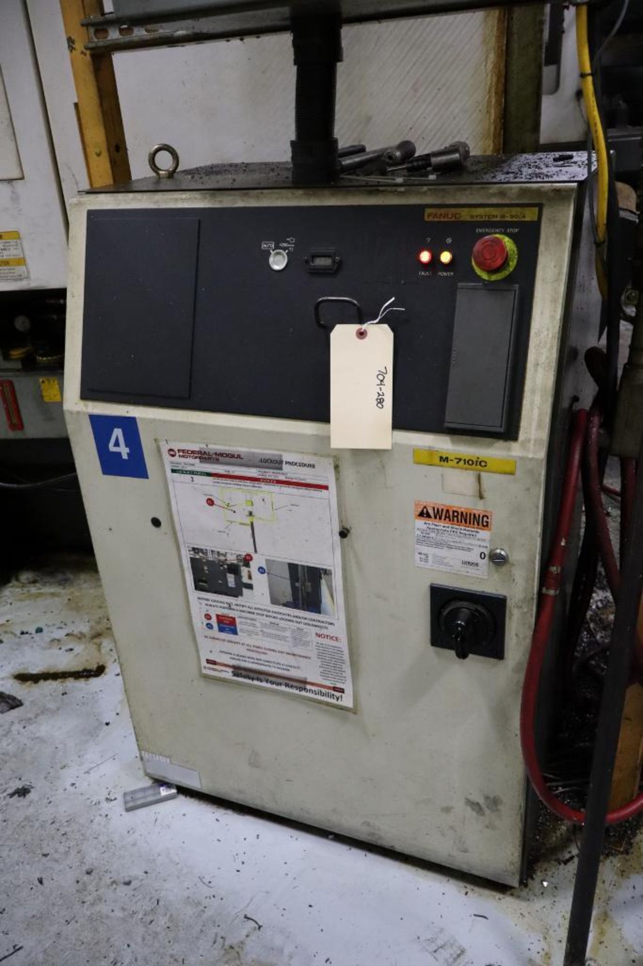 Fanuc M710ic Robot with Fanuc A05B Pendant Control and Gantry Frame, Fanuc Robot Control Cabinet - Image 4 of 5