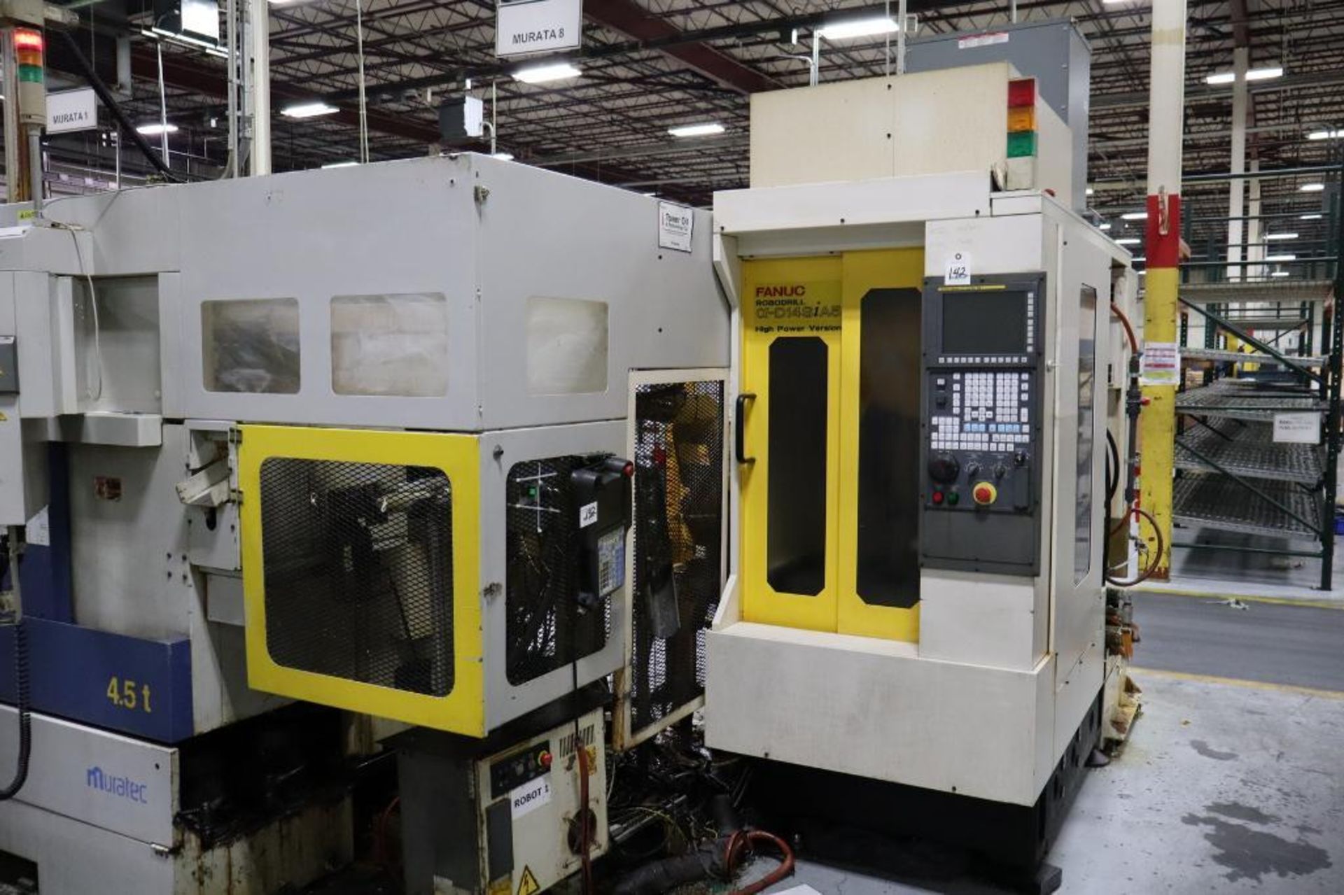 Fanuc D14SiA5 Robo Drill Type A04B S/N P144YC275 DOM 2014 with Teach Pendant and Control Cabinet