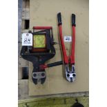 HK Porter Pneumatic Bolt Cutters with Ace 24" Arms Bolt Cutters