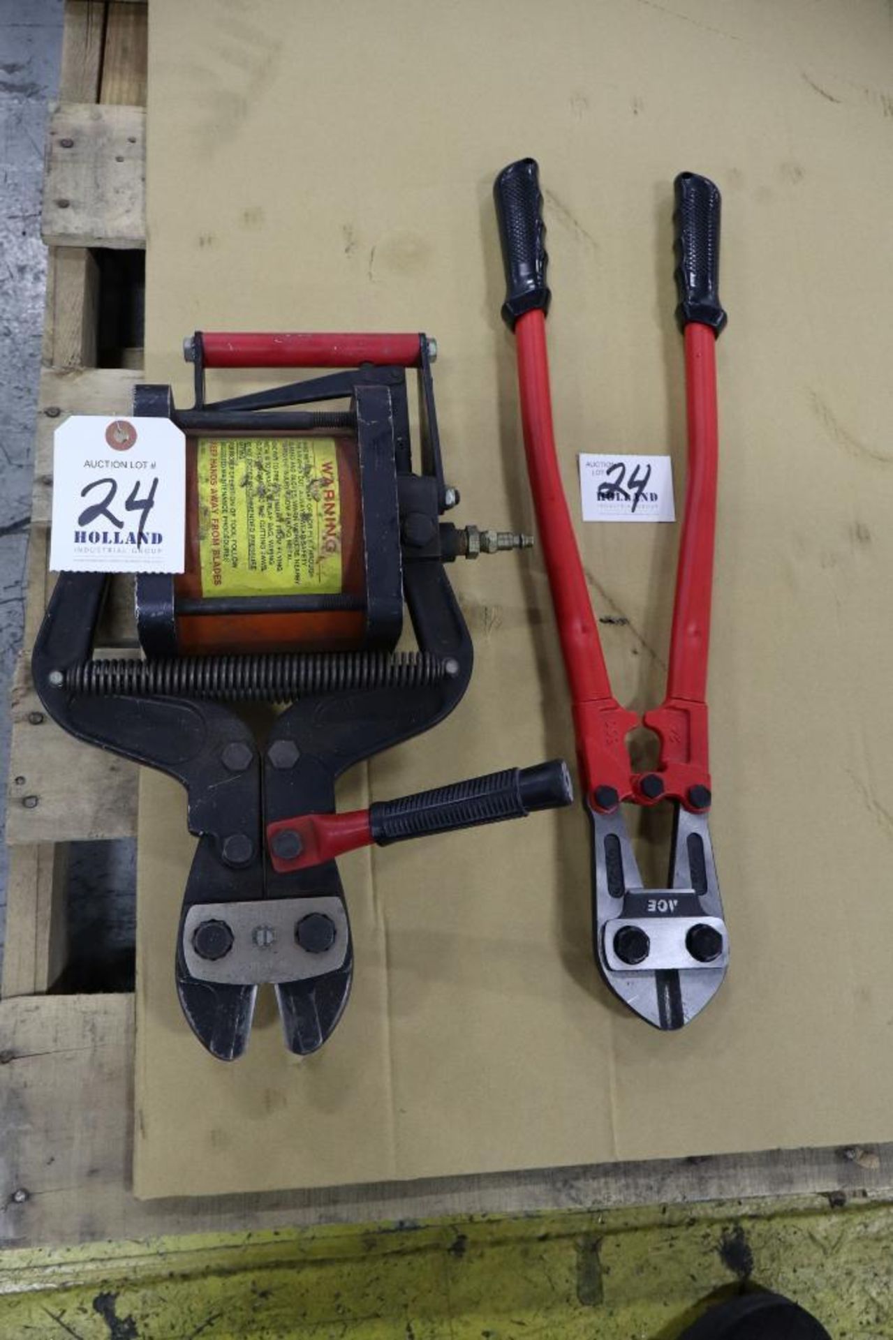 HK Porter Pneumatic Bolt Cutters with Ace 24" Arms Bolt Cutters