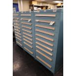 Stanley Vidmar 10-Drawer Cabinet 30" x 30" x 59"H