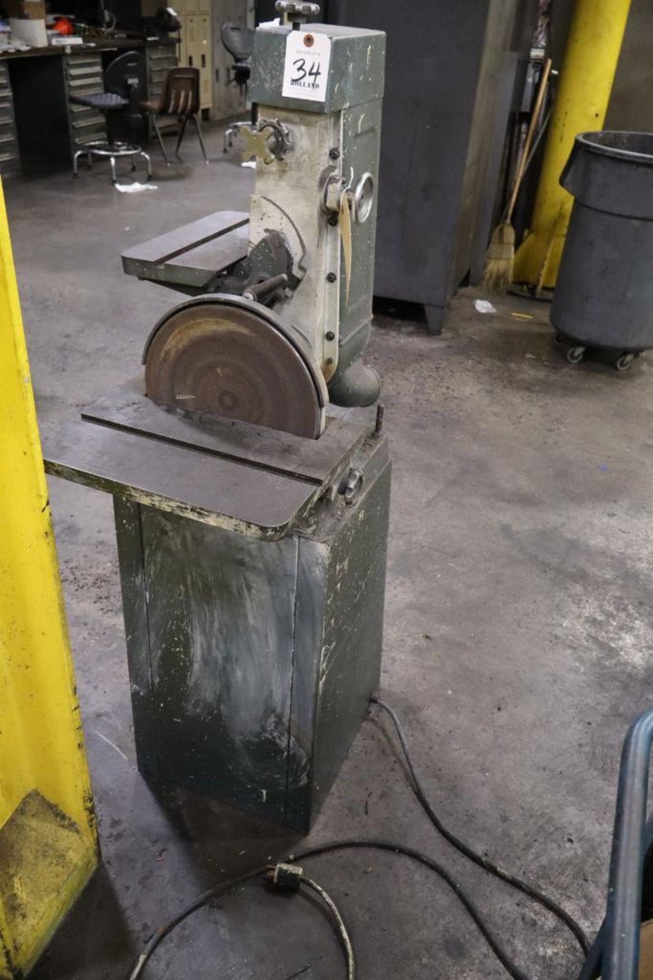 Wilton Combination Sander with 12" Disk and 6" Belt, Adjustable Tables - Image 2 of 2