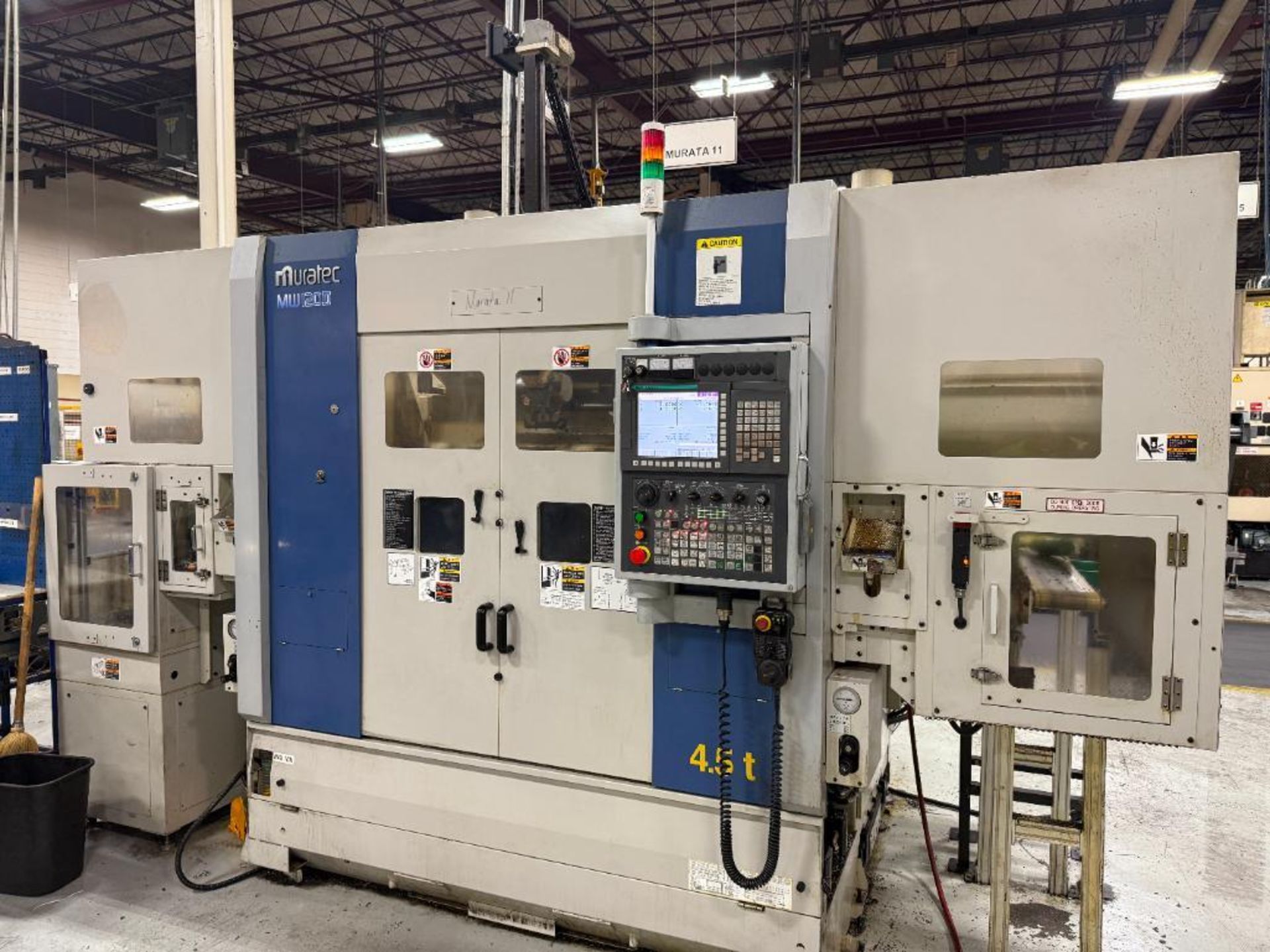 2020 Muratec MW120II Twin Spindle CNC Lathe, S/N 20KX239990001 - Image 4 of 23