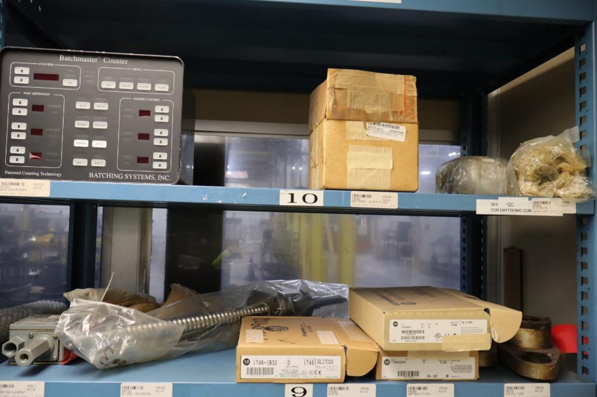 Stanley Vidmar 8-Section Wall Storage System with Shelves and Drawers with Tool Crib Contents - Image 3 of 17