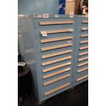 Stanley Vidmar 10-Drawer Cabinet 30" x 30" x 59"H
