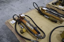 Enerpac 10-Ton Hydraulic Hand Pump with (3) Rams