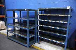 (3) Metal Storage Shelves