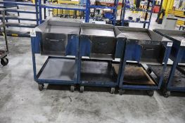 (3) Metal Transfer Carts