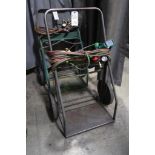 2-Wheel Torch Cart with Torch, Hose, & Regulators