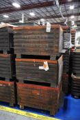 (10) Stackable Metal Bins