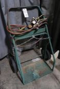 2-Wheel Torch Cart with Torch, Hose, & Regulators