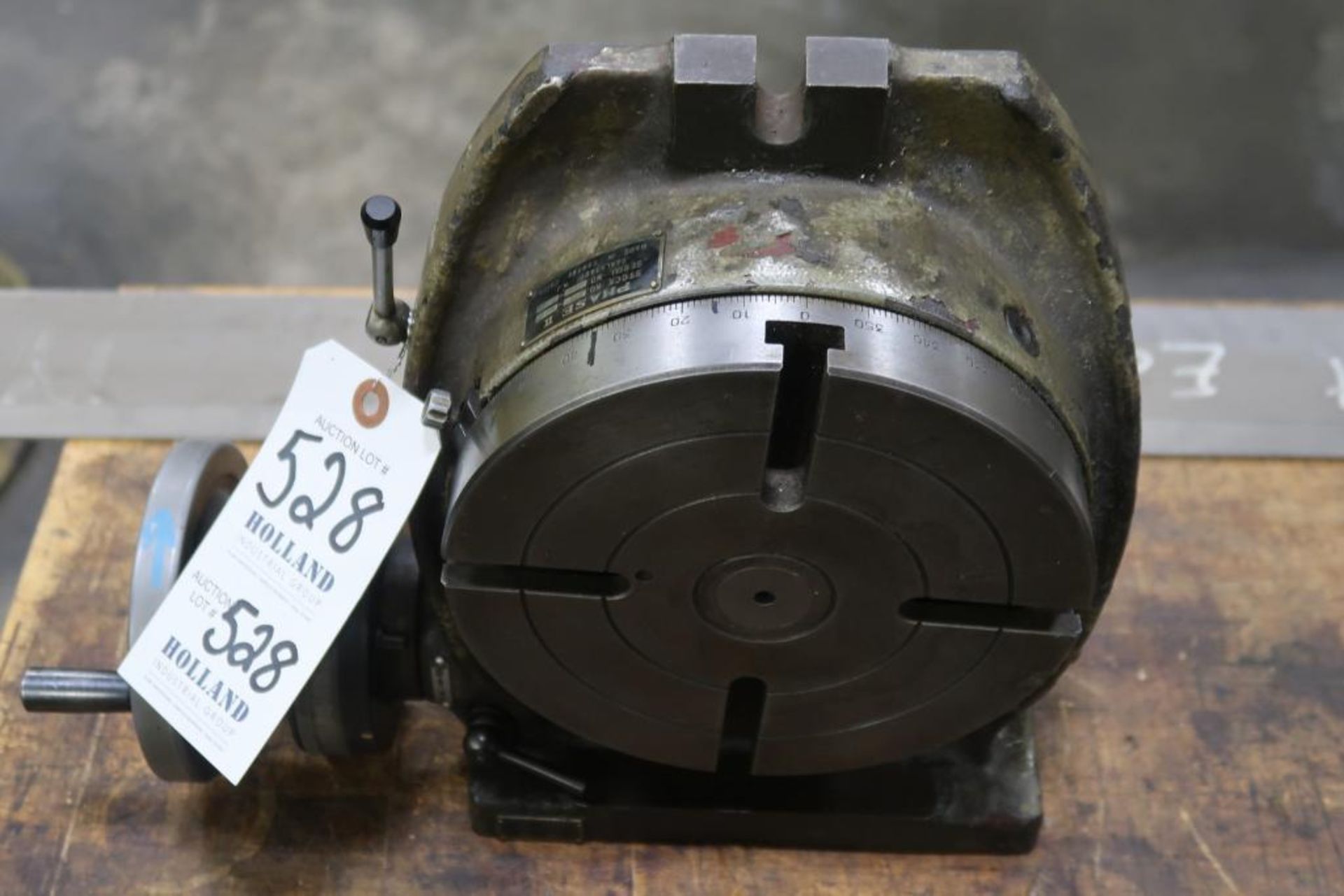 Phase II 221-308 8" Dia. Vertical Horizontal Rotary Table - Image 2 of 3
