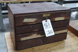 Meyer 4-Drawer M1 Through M4 Pin Gauge Set