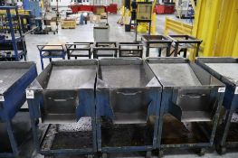 (3) Metal Transfer Carts
