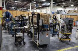 Contents of Parts Area to Include Press Parts and Conveyors