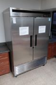 Maxx Cold 2-Door S/S Refrigerator with Digital Control