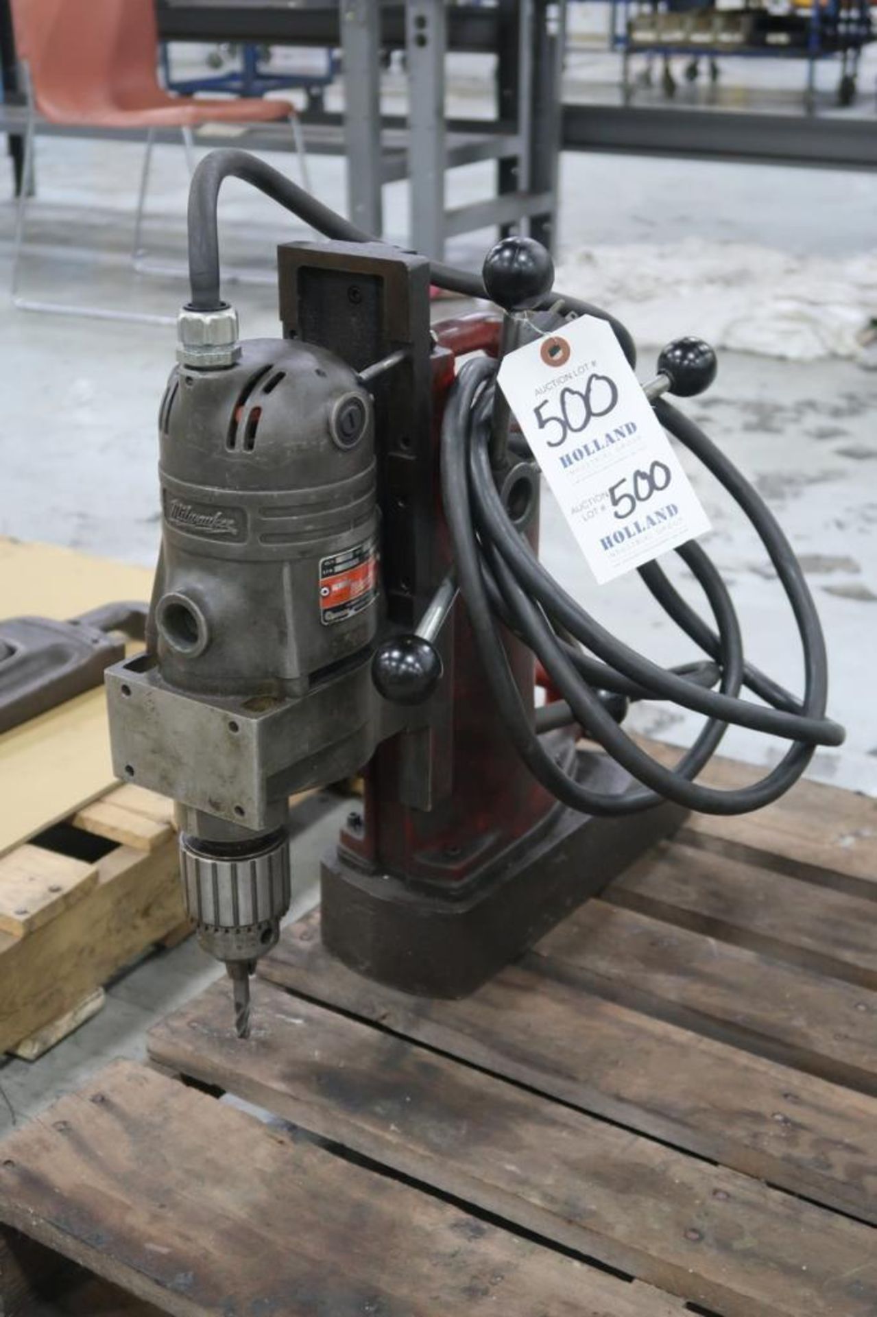 Milwaukee Cat No. 4231 Magnetic Base Drill