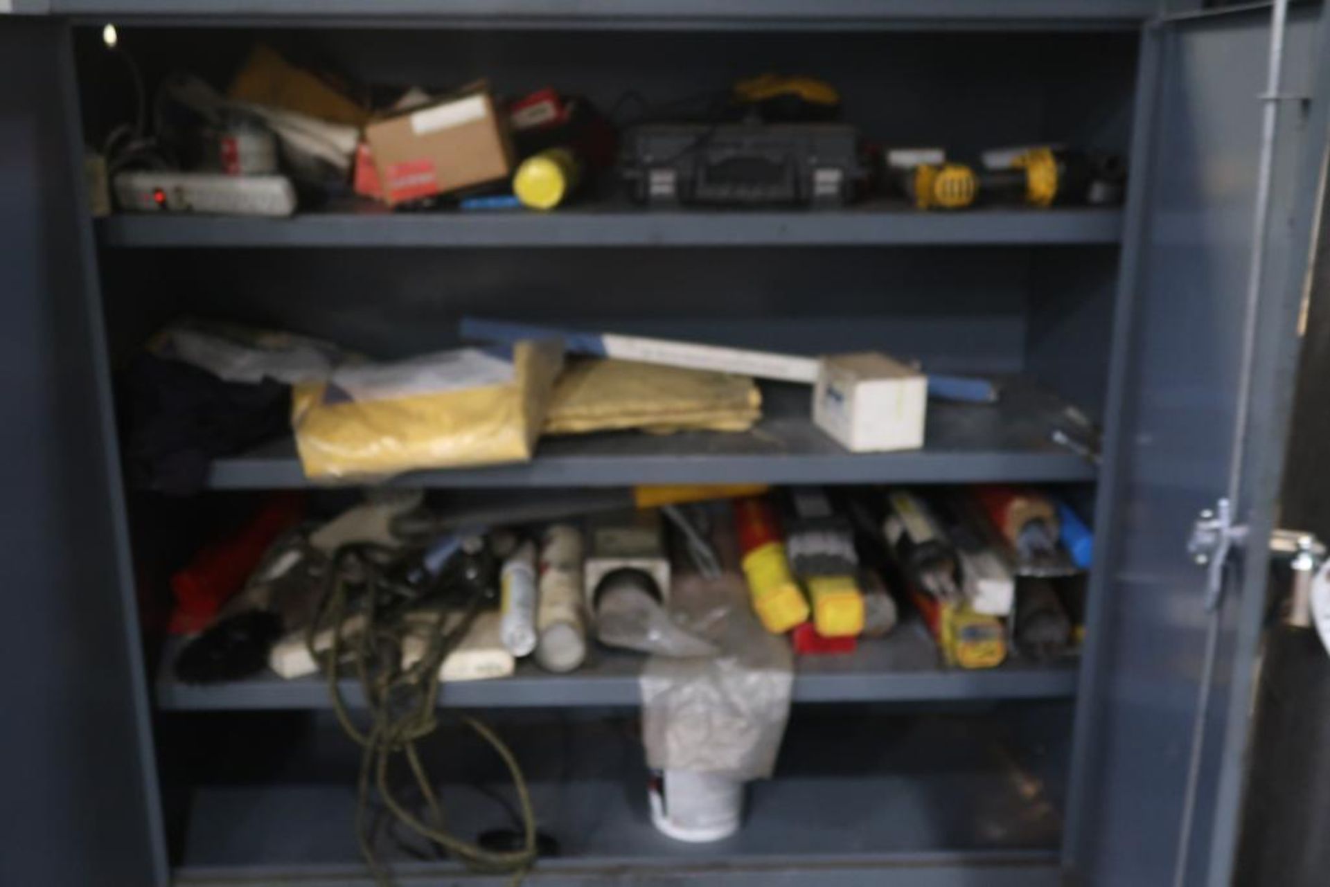 Stronghold 2-Door Cabinet, 60" x 24" x 62", with Contents of Welding Supplies - Image 2 of 6