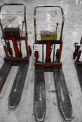 Bishamon LV-50 Pallet Jack with 32