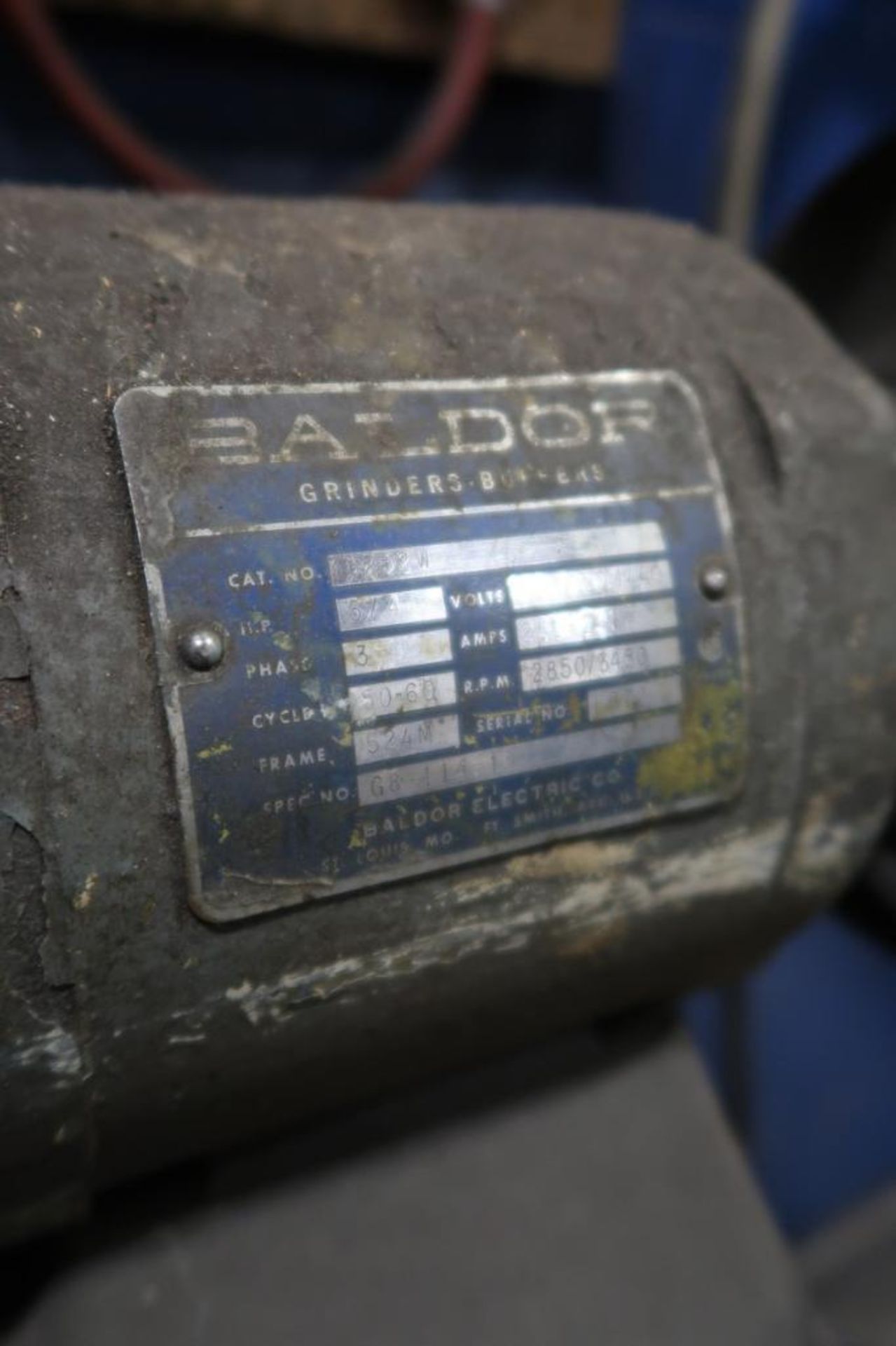 Baldor 8252W 6" Pedestal Grinder - Image 3 of 3