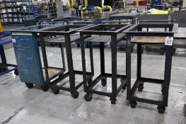 (4) Metal Transfer Carts