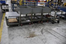 (5) Little Giant Shop Carts