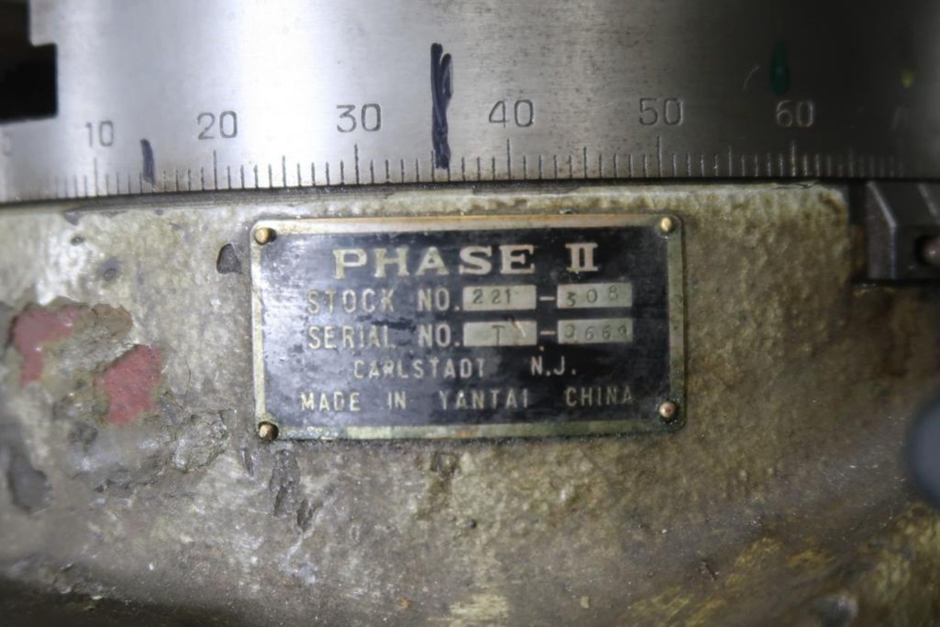 Phase II 221-308 8" Dia. Vertical Horizontal Rotary Table - Image 3 of 3