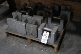 (10) 50 Lb. Scale Calibration Weights