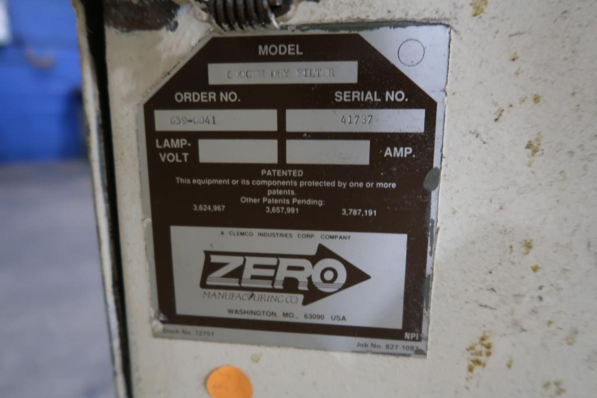 Zero 55-4 600/BG Abrasive Blast Cabinet - Image 9 of 9