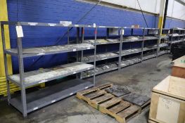 (5) Metal Storage Racks